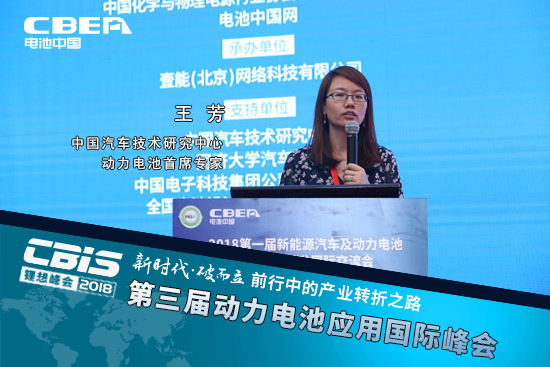 王芳，中國汽車技術(shù)研究中心動力電池首席專家。