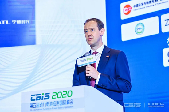 英國駐廣州總領(lǐng)事館柯牧申:英國動力電池需求70-100GWh 英國駐廣州總領(lǐng)事館柯牧申:英國動力電池需求70-100GWh