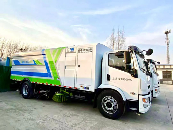 潔凈新天地 銀隆市政車進駐臨沂 潔凈新天地 銀隆市政車進駐臨沂