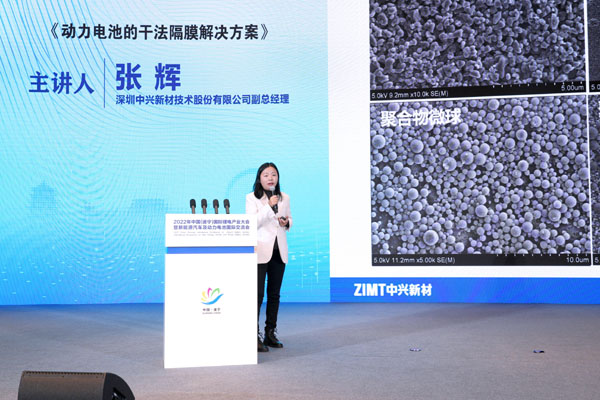 深圳中興新材技術股份有限公司副總經理張輝:新能源汽車領域的干法隔膜應用 深圳中興新材技術股份有限公司副總經理張輝:新能源汽車領域的干法隔膜應用