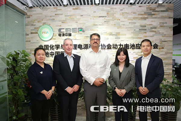 墨西哥駐華機構負責人到訪動力電池應用分會 墨西哥駐華機構負責人到訪動力電池應用分會