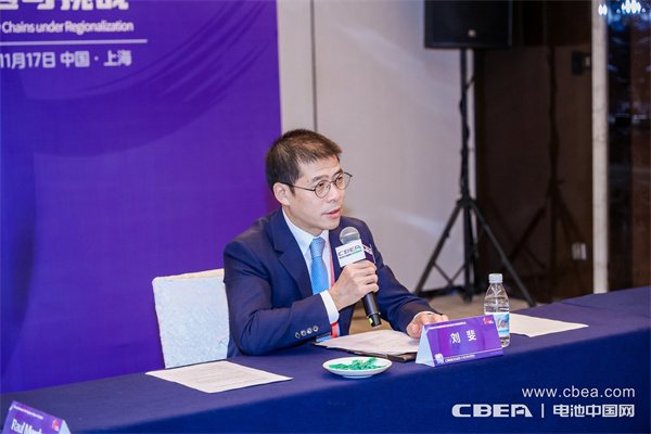 主持人：劉斐，動力電池應用分會首席標準官