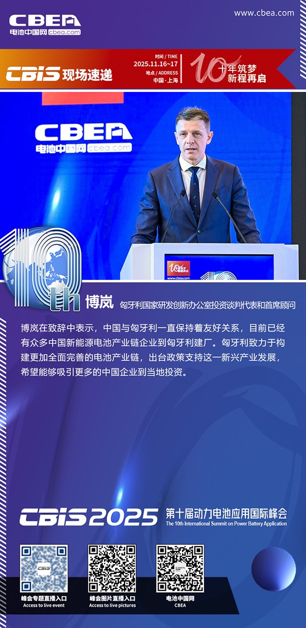 致辭：博蘭，匈牙利國(guó)家研發(fā)創(chuàng)新辦公室投資談判代表和首席顧問(wèn)