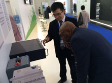 雙登綠色儲能閃耀Intersolar