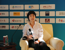 圖：有車新能源總經理吳曉核接受媒體采訪