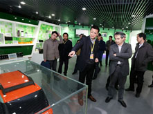 浙江省發(fā)改委副主任、能源局局長(zhǎng)吳勝豐調(diào)研超威