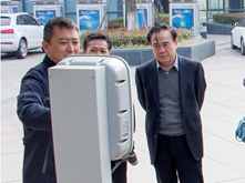 陜西省榆林市政府領(lǐng)導(dǎo)攜團(tuán)參觀江蘇峰谷源